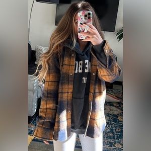 Steve Madden Sophia Shacket in Peacoat S.   Never worn